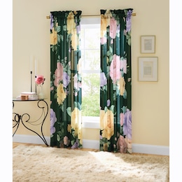 Sophia Floral Panel Pair, , large