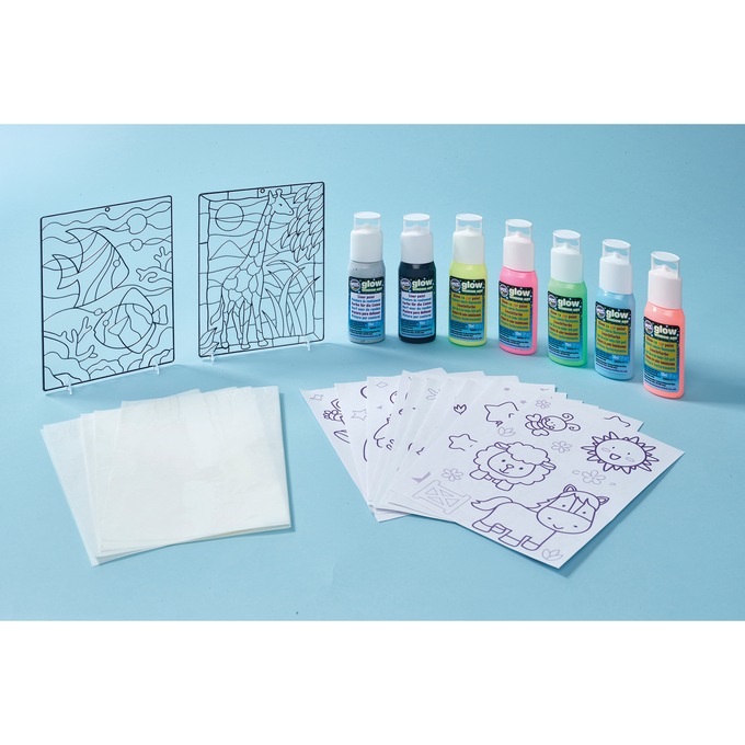 Glow-in-the-Dark Window Art, Multi, large