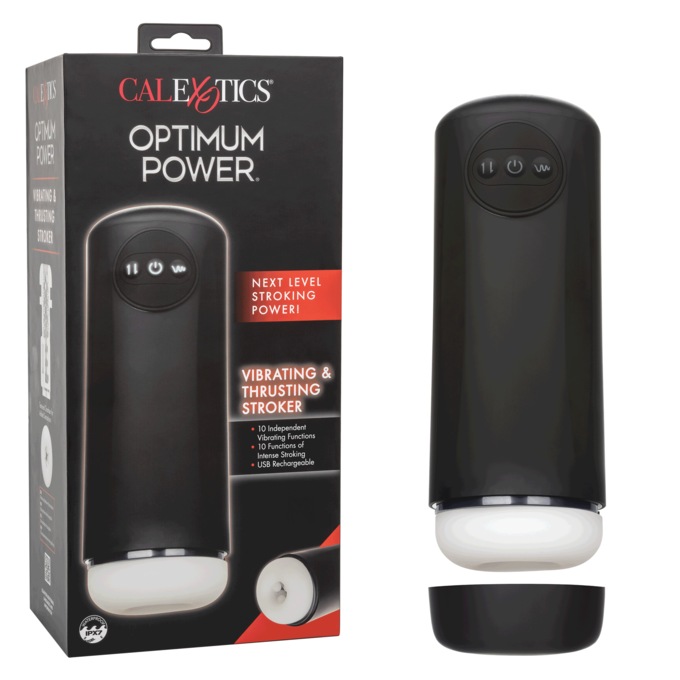 Optimum Power: Vibrating And Thrusting Stroker By Calexotics, , large