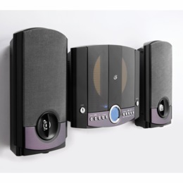 GPX Wall-Mount Home Music System, , large