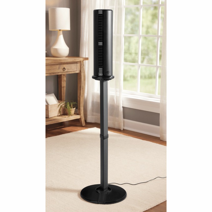 Vornado ATOM 2S AE Oscillating Tower Fan with Stand & Alexa, , large