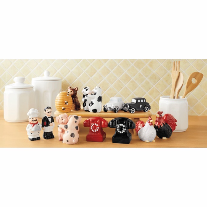 Salt and Pepper Shakers, , large