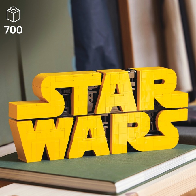 LEGO Brick-Built Star Wars™ Logo, , large
