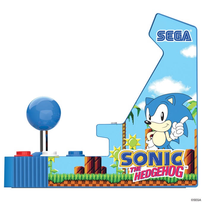 Sonic the Hedgehog Joystick Player Arcade, Blue, large