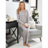 Cozy Print Knit PJ Set, , large