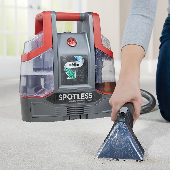 HOOVER Spotless Portable Carpet Cleaner & Upholstery Spot Cleaner