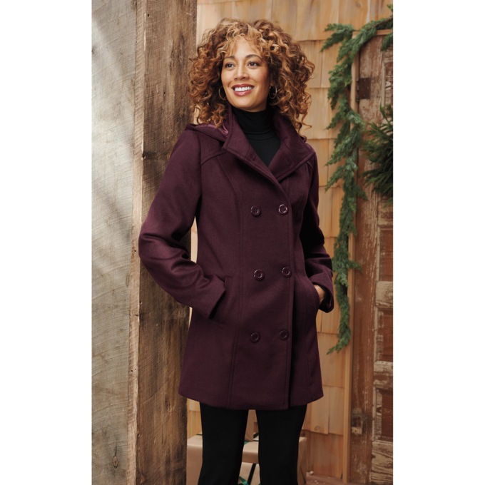 Women&rsquo;s Peacoat, , large