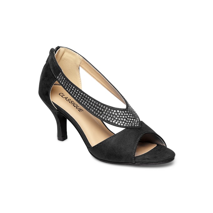 Classique Rhinestone Band Sandal, , large