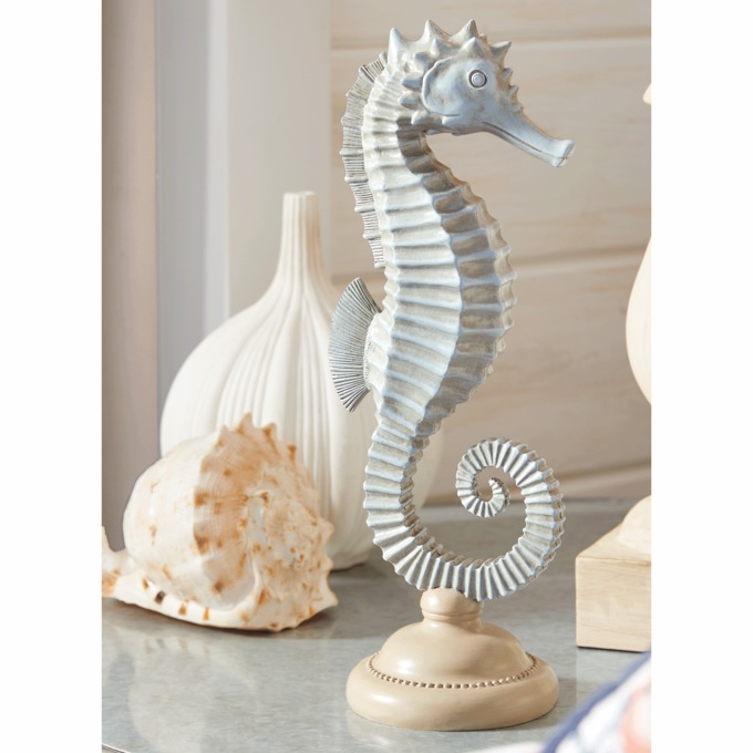 Coastal Seahorse Figurine, , large