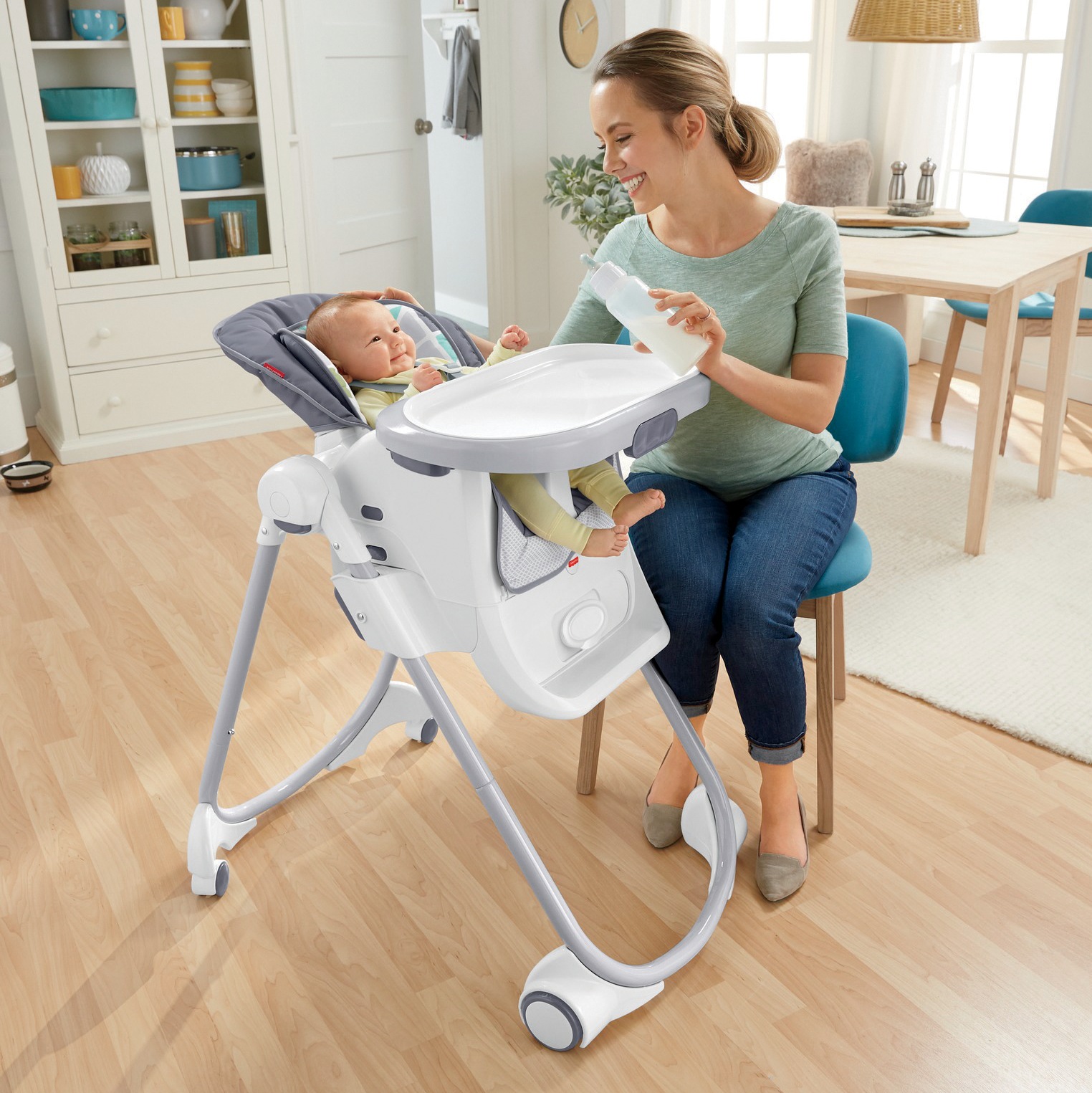 4 in 1 total clean high chair