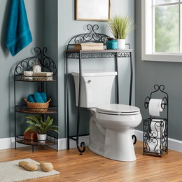 Scroll Bathroom Furniture, , large