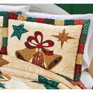 Holiday Tree Sham, , large