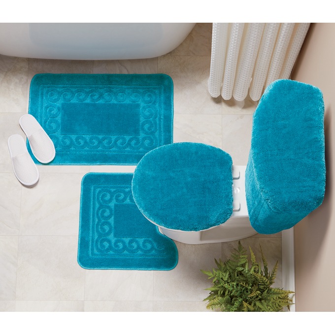 Bathroom Rug Sets On Sale Amazon Com Cross Faith Blessed Jesus Retro Bath Rug And Mats Sets