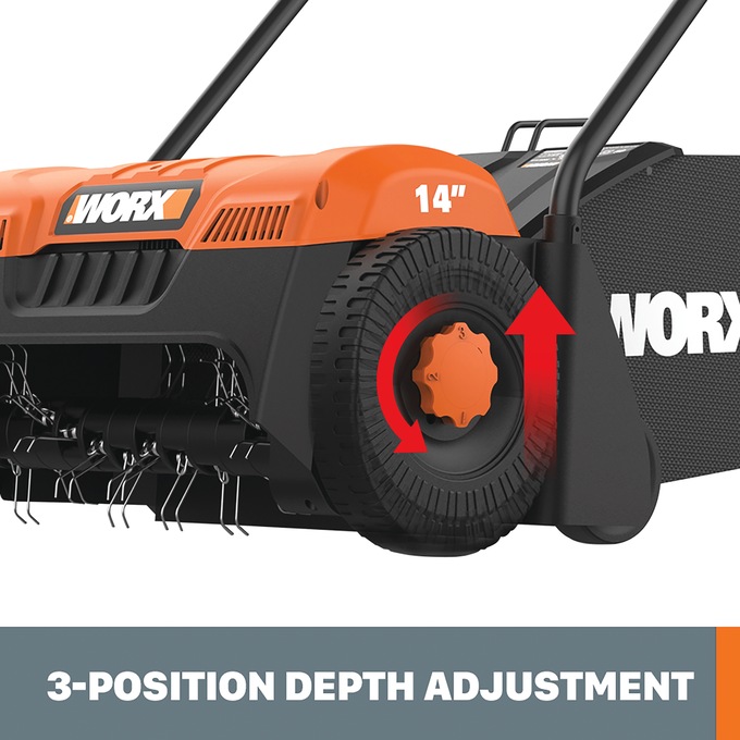 Worx 12-Amp 14-Inch Dethatcher, , large