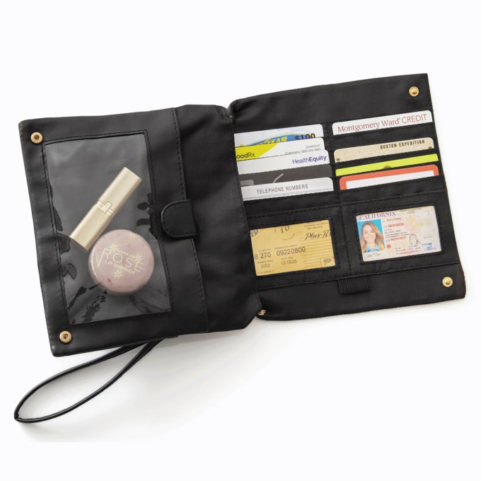 Versatile Ultra-Slim Leather Purse, , large