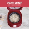 Greenlife 4-Cup Rice and Grains Cooker, Red, large