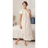 Knit Gown With Embroidery, , large