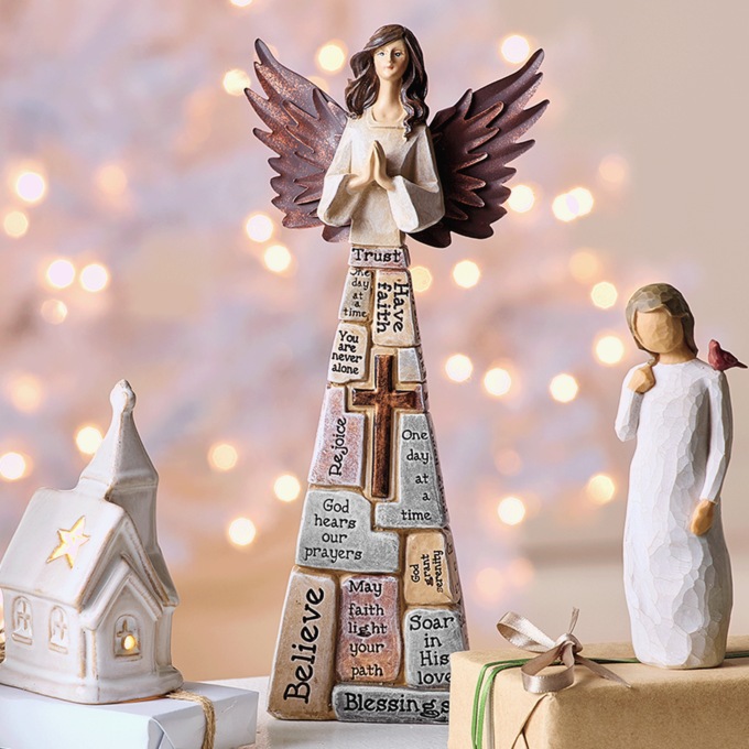 Sentiments Angel Figurine, , large