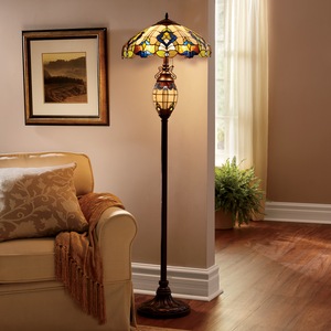 Wicklow Stained Glass Lamps And Wallchiere Montgomery Ward