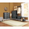Beckett Storage Furniture and Garment Rack &amp; Shoe Bench, , large
