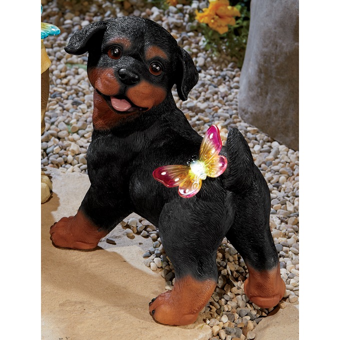 Solar Puppy with Butterfly, , large