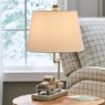 Rustic Truck Table Lamp, Ivory, large