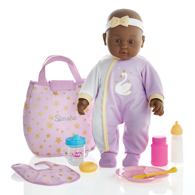 Doll with Pram Set, , large