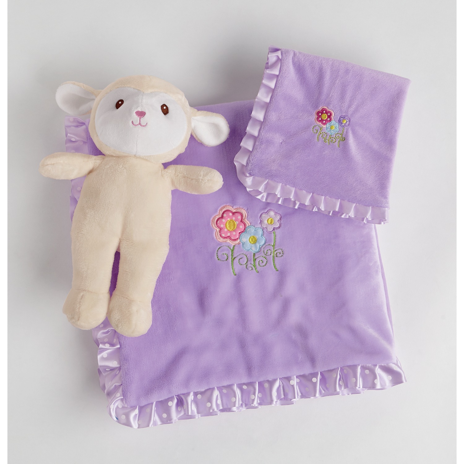 stuffed animal with blanket inside