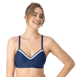 Hanes Smooth Comfort Foam Wire Free Bra, , large