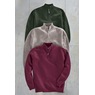 Men's 3-Pack 1/4-Zip Sweater, , large