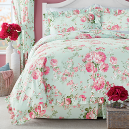 Bedding Sets Beds On Finance Montgomery Ward Vienna Rose Comforter Set And Window Treatments