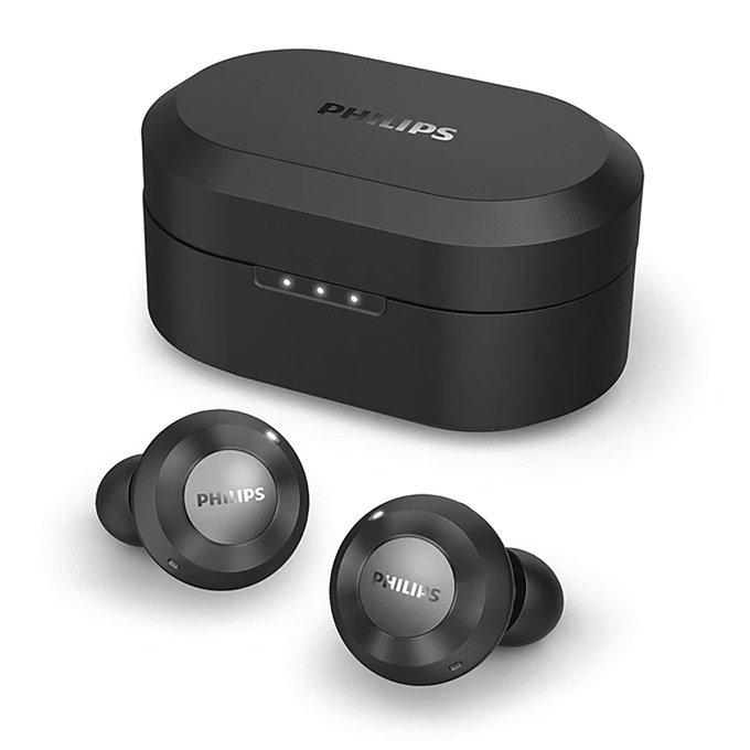 Philips True Wireless In-Ear Earbuds, Black, large