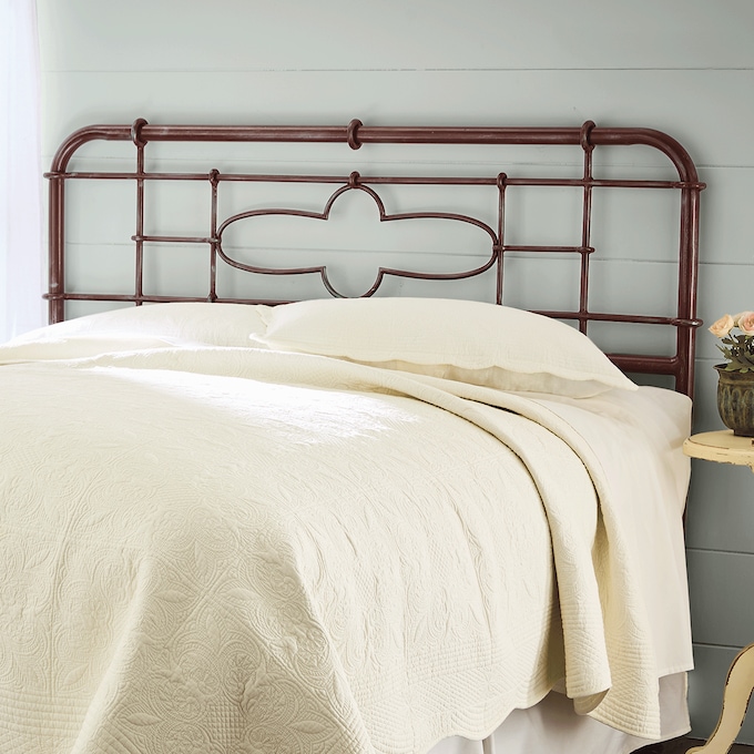 Rowlands Queen-Sized Metal Headboard, , large