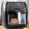 PowerXL Vortex 8-Quart Air Fryer with SmartTech, Black, large