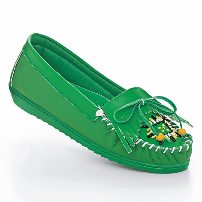 Beaded Moccasin, , large