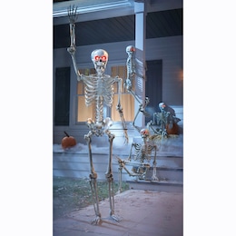 Laughing Poseable Skeleton, , large