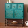 Embossed Floral Bathroom Cabinet, , large