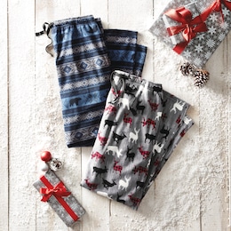 Men&amp;&#35;39;s Wilderness Fleece PJ Pant, , large