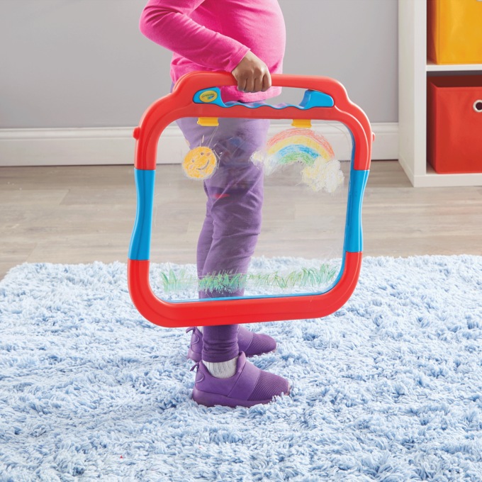 Crayola Triple The Fun See-Thru Easel, , large