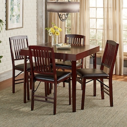Tralee Folding Table and Set of 2 Folding Chairs, , large