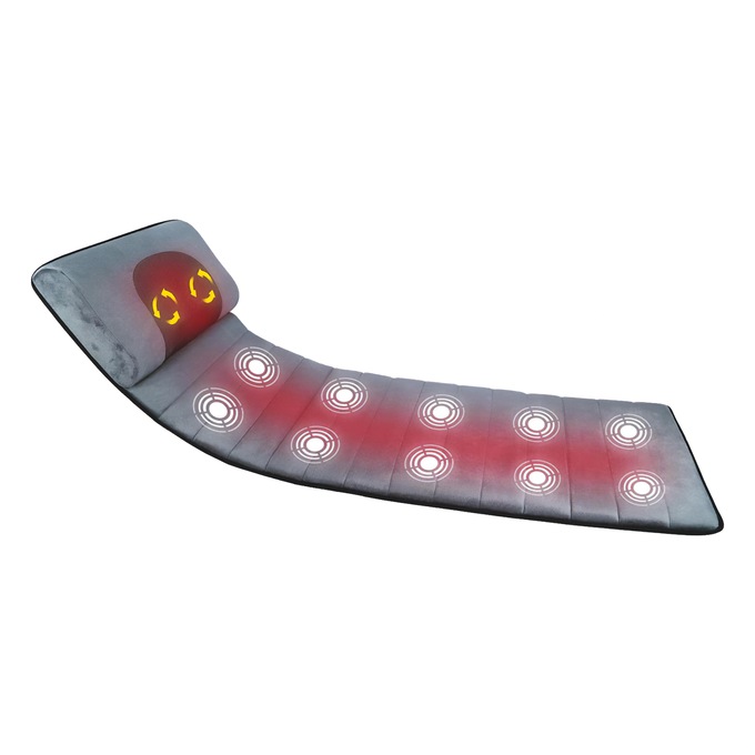 Neck & Back Massage Mat with Heat, , large