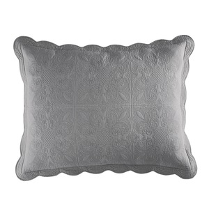 Chateau Cotton Sham with Scalloped Edges, , large