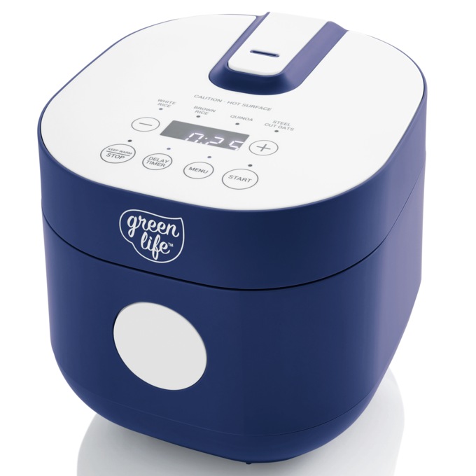 Greenlife 4-Cup Rice and Grains Cooker, , large