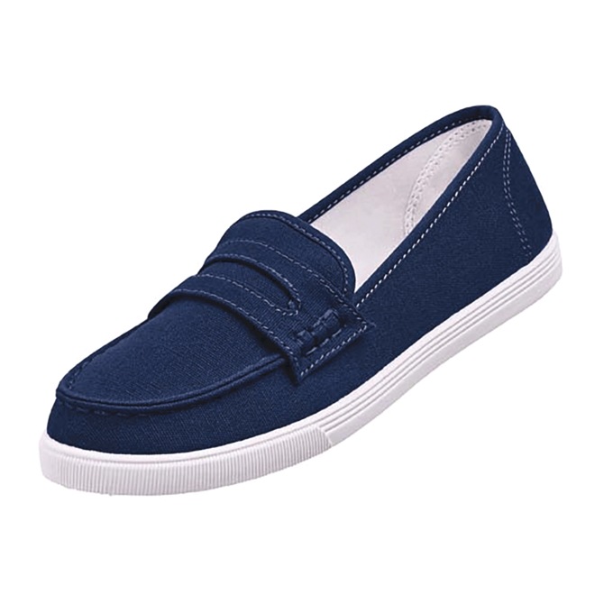 Kelly Slip On Sneaker, Navy, large