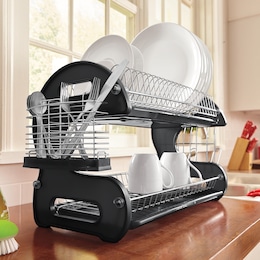 2-Tier Dish Rack, , large