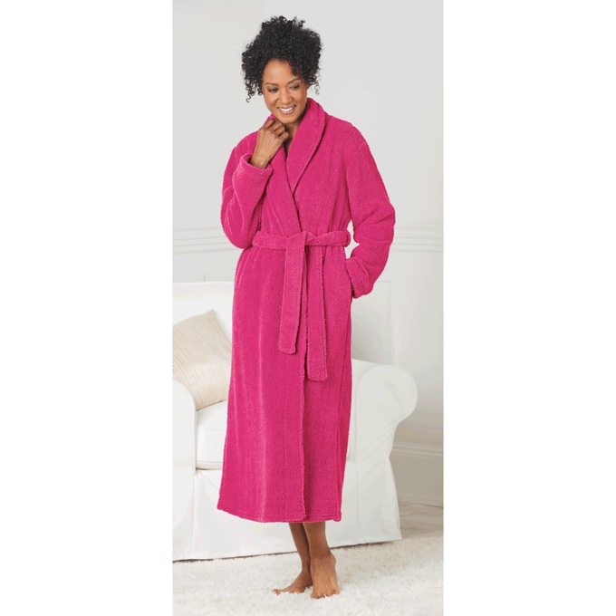 Fleece bed jacket top