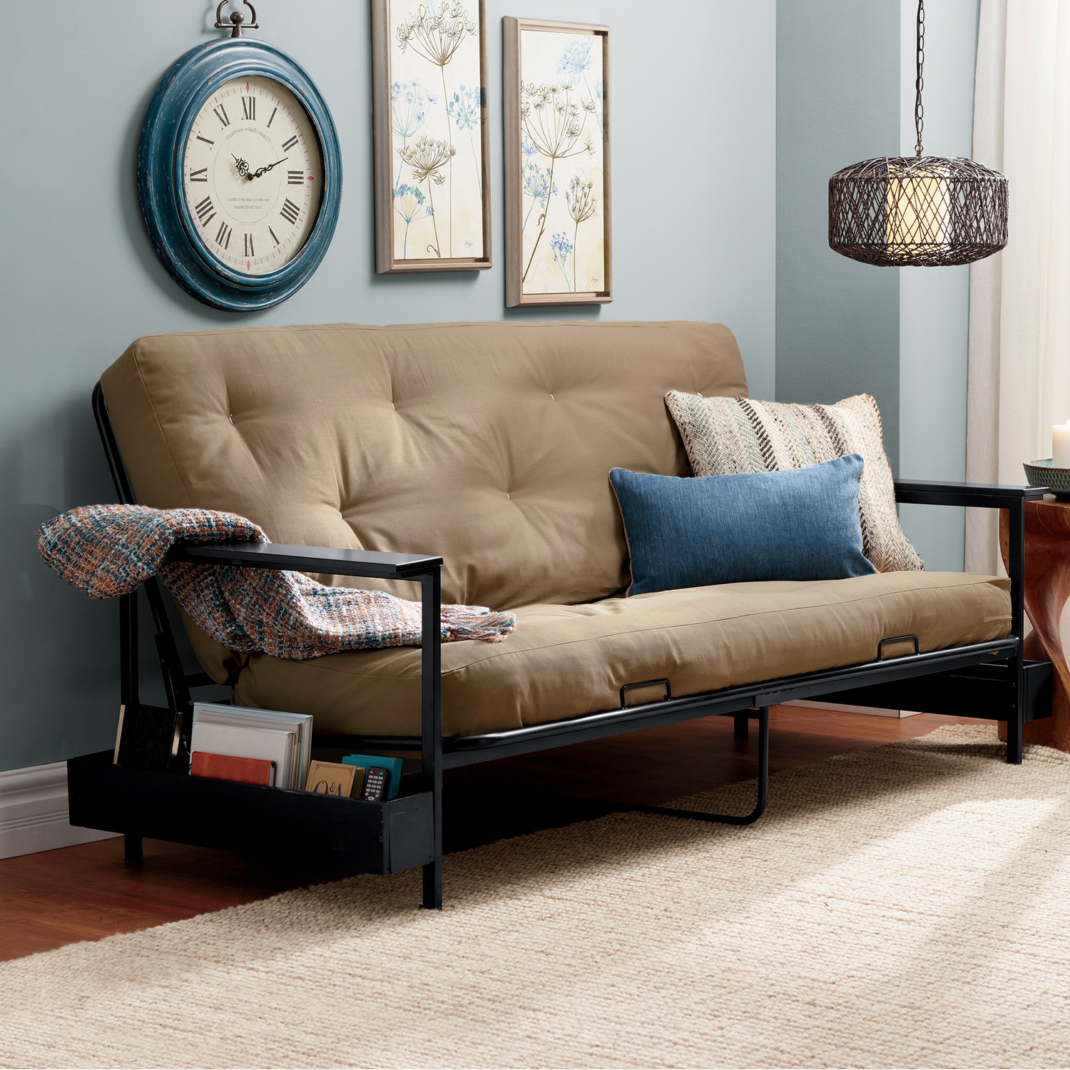 Serta Futon Mattress And Metal Futon Frame Montgomery Ward