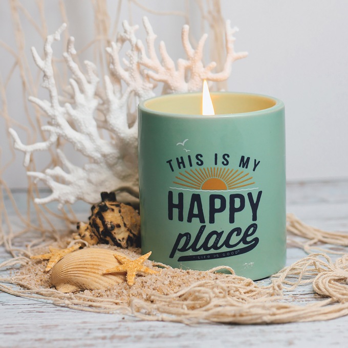 12-oz. Life is Good Candle, , large