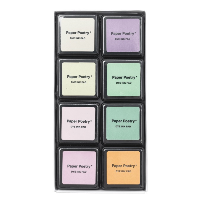 8-Color Stamp Ink Pad Set, , large