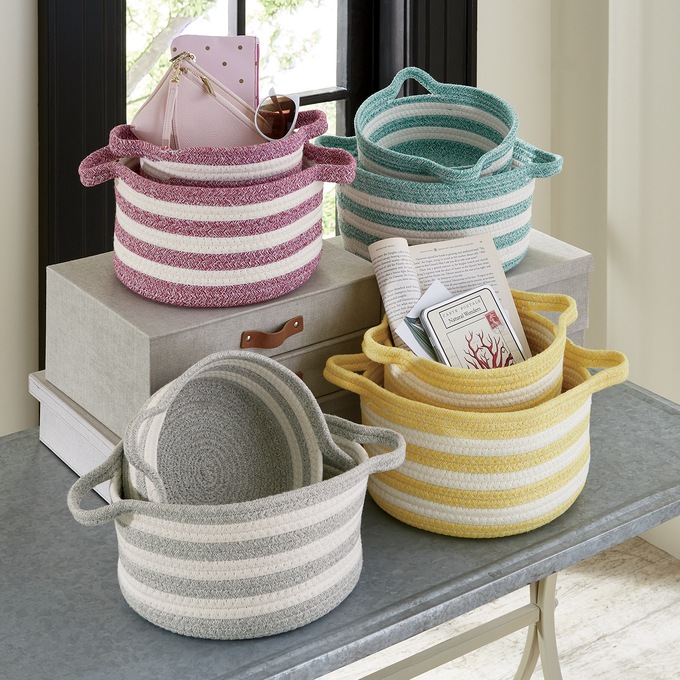 Color Connection Set of 2 Baskets, , large